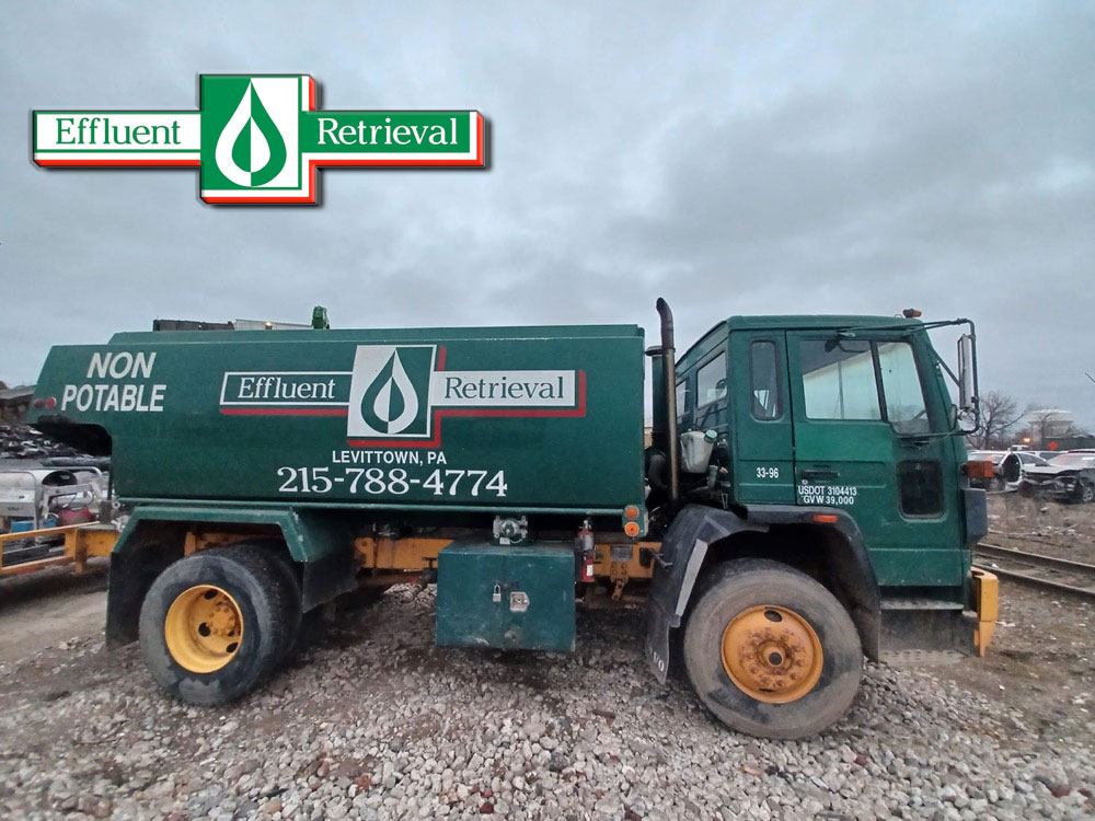 Effluent Retrieval Service Truck