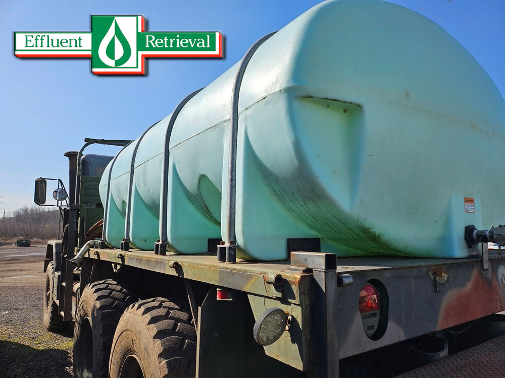 Effluent Retrieval Service Truck