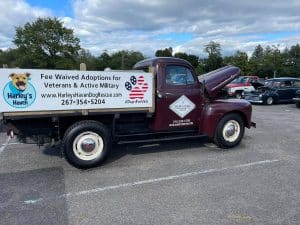 ERS Pups for Vets sponsored truck